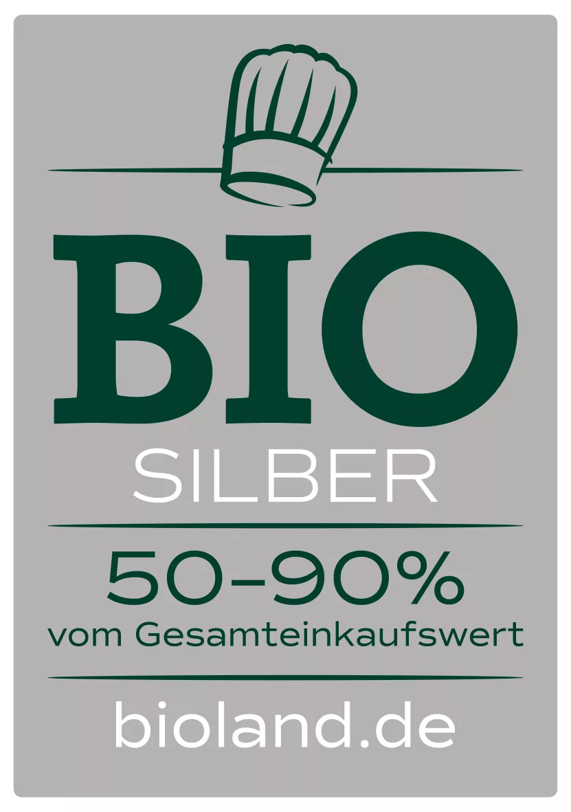Bio Siegel in Silber von bioland.de